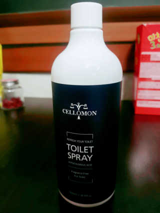 셀로몬 토일렛 스프레이 500ml — 5점을 준 리뷰어가 2018년 5월 올린 사용 사진