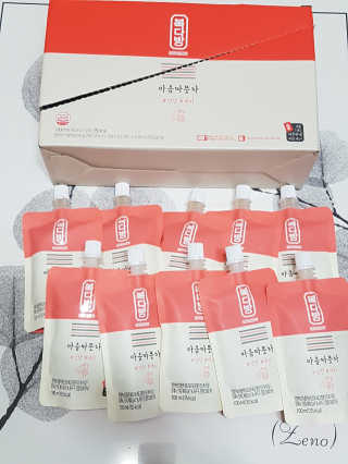 자연원 복다방 2종 100ml 10포씩 — 3.67점을 준 리뷰어가 2018년 12월 올린 사용 사진