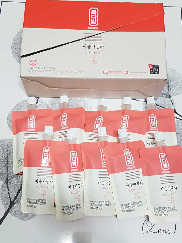 복다방 2종 100ml 10포씩 리뷰 사진