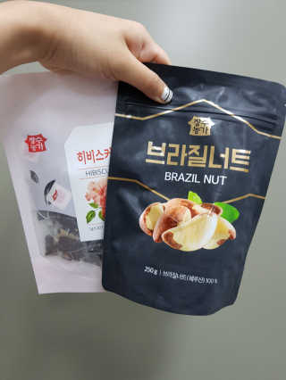 장수농가 브라질너트, 히비스커스 — 4.33점을 준 리뷰어가 2018년 7월 올린 사용 사진