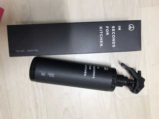 PEACE MOMENT 피스모먼트 인세컨즈포키친 320mL 천연살균소독제 — 5점을 준 리뷰어가 2018년 10월 올린 사용 사진