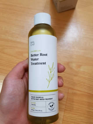 달리프 클로렐라 베러 루트 워터트리트먼트 200ml — 5점을 준 리뷰어가 2020년 1월 올린 사용 사진