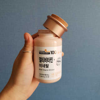 [메이준뉴트리] 멀티비타민and미네랄 1병, 1개월 분 — 3.83점을 준 리뷰어가 2018년 7월 올린 사용 사진