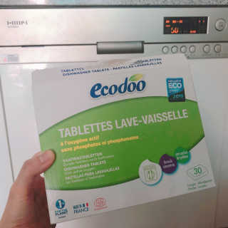 에코두 식기세척기세제 타블렛 600g — 5점을 준 리뷰어가 2019년 6월 올린 사용 사진