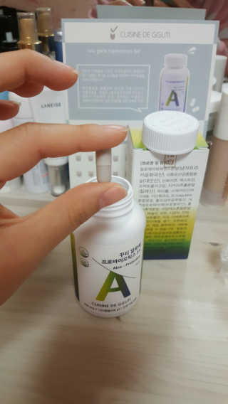 CUISINEDEGGUTI 꾸티 알로에 프로바이오틱스S+ — 3.5점을 준 리뷰어가 2017년 3월 올린 사용 사진