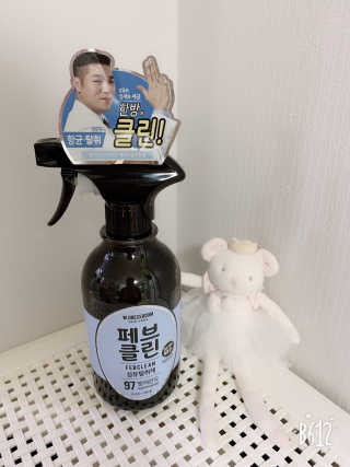 더블유드레스룸 페브클린 500ml — 5점을 준 리뷰어가 2018년 11월 올린 사용 사진
