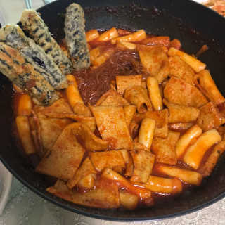화곡미담 옛날 떡볶이 — 3점을 준 리뷰어가 2020년 3월 올린 사용 사진