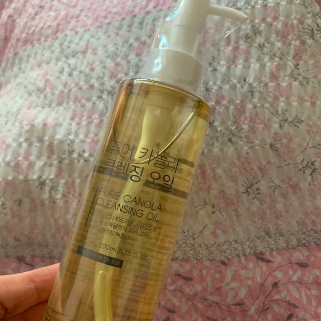 퓨어 카놀라 클렌징 오일 200ml 리뷰 사진