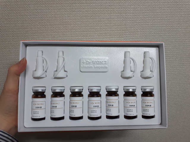 닥터원2 비타민 앰플 리뷰 사진