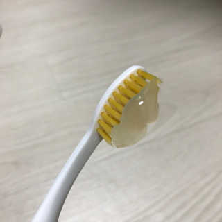 투스노트 천연치약 120g 2종 세트 화이트닝 케어 — 5점을 준 리뷰어가 2018년 12월 올린 사용 사진