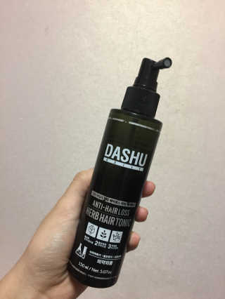 다슈코리아 다슈 안티 헤어로스 허브 헤어토닉 — 5점을 준 리뷰어가 2017년 6월 올린 사용 사진
