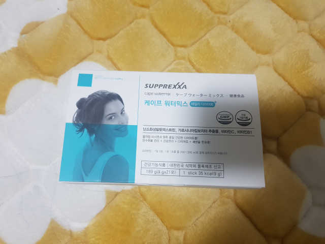 케이프 워터믹스 리뷰 사진