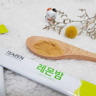 티젠 레몬밤 + 마이보틀 — 4점을 준 리뷰어가 2018년 7월 올린 사용 사진