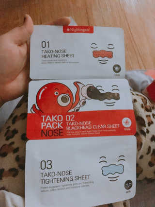 나이팅게일 TAKO PACK NOSE [문어코팩] — 4.5점을 준 리뷰어가 2017년 1월 올린 사용 사진