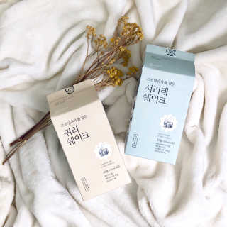 착한습관 귀리쉐이크와 서리태쉐이크 — 4.83점을 준 리뷰어가 2018년 8월 올린 사용 사진