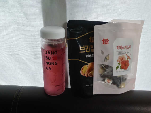 브라질너트, 히비스커스 리뷰 사진