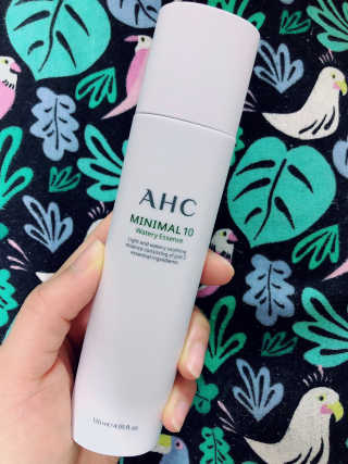 AHC 에이 에이치 씨 미니멀 10 워터리 에센스 — 4점을 준 리뷰어가 2018년 12월 올린 사용 사진
