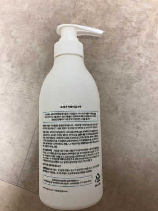코에나샴푸 500ml — 5점을 준 리뷰어가 2019년 8월 올린 사용 사진