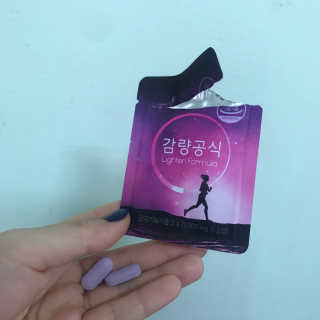 [감량공식] 다이어트 건강기능식품 — 4점을 준 리뷰어가 2019년 12월 올린 사용 사진
