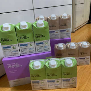 낫띵베럴 잘빠진 저지방 식사 마이밀Fit 말차 6팩 — 3점을 준 리뷰어가 2019년 7월 올린 사용 사진