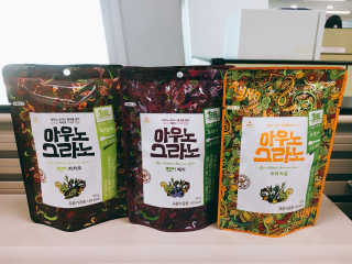 아우노그라노 오리지날, 진짜 베리, 진짜 카카오 — 5점을 준 리뷰어가 2018년 2월 올린 사용 사진