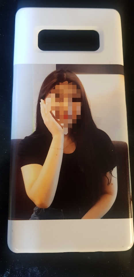 구구도 휴대폰 얼굴 케이스 리뷰 사진