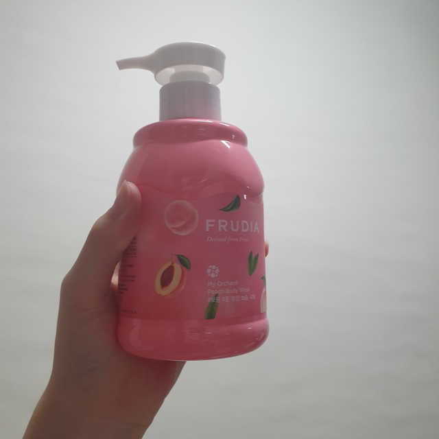 [후르디아] 복숭아 바디워시+바디에센스 세트 리뷰 사진