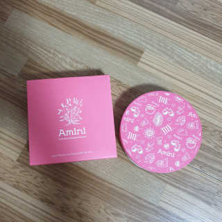 아미니 아쿠아 프로텍터 선쿠션 — 5점을 준 리뷰어가 2019년 8월 올린 사용 사진