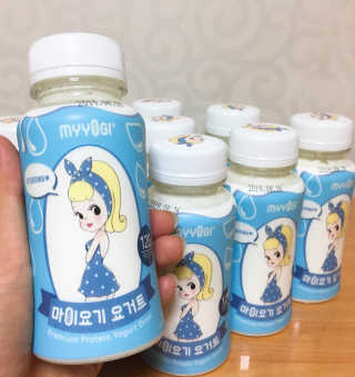 마이요기 요거트 — 5점을 준 리뷰어가 2019년 8월 올린 사용 사진
