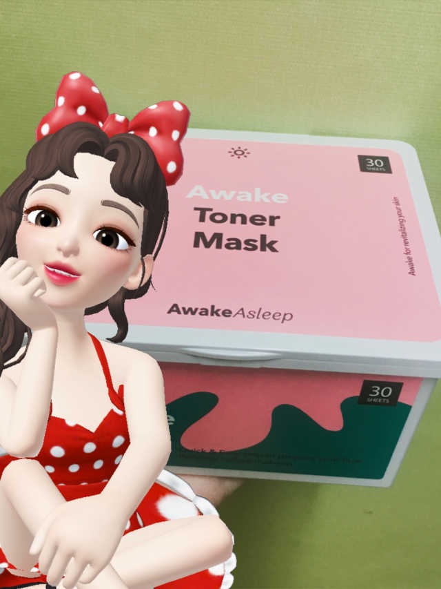 어웨이크 뽑아쓰는 3분 토너마스크팩 리뷰 사진
