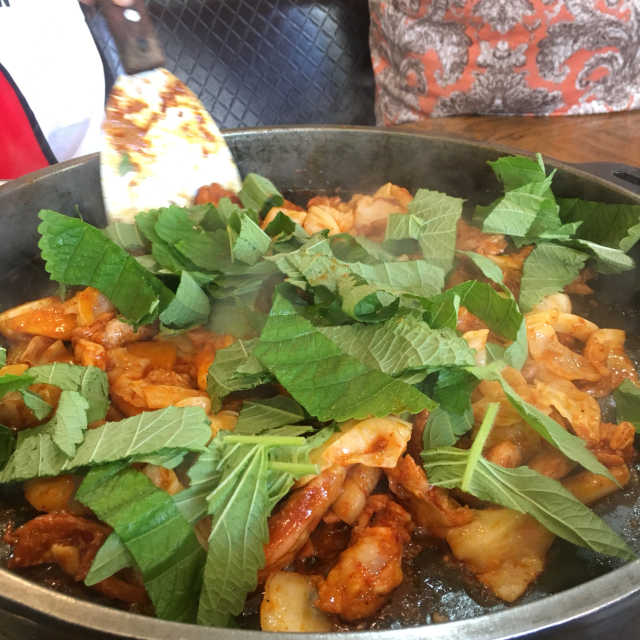 [춘천닭갈비생오리] 닭갈비 2인 set 리뷰 사진