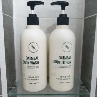 (주)에네스티 내추럴 촉촉  오트밀 바디워시 500ml — 5점을 준 리뷰어가 2020년 3월 올린 사용 사진