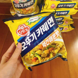 오뚜기카레면 2차 모집 — 5점을 준 리뷰어가 2019년 2월 올린 사용 사진