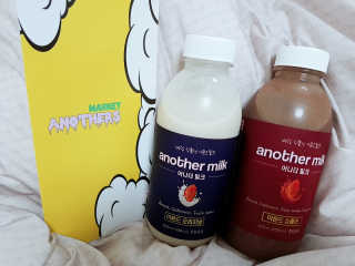 식사대용 아몬드밀크 어나더밀크 500ml X 2병 — 4점을 준 리뷰어가 2018년 9월 올린 사용 사진
