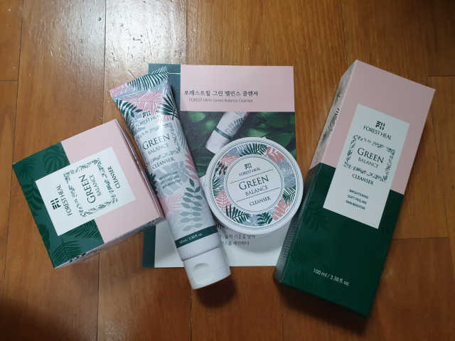 포레스트힐 그린 밸런스 클렌져 100ml + 40ml 리뷰 사진