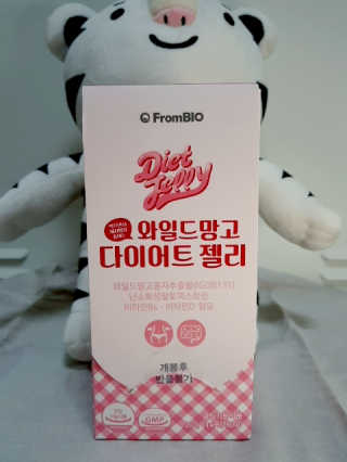 프롬바이오 다이어트엔와일드망고 젤리 — 5점을 준 리뷰어가 2019년 10월 올린 사용 사진