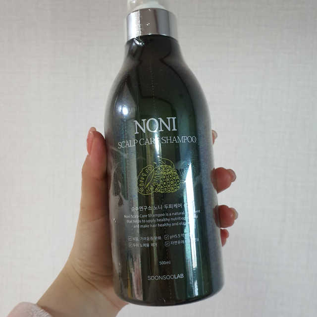 순수연구소 노니 두피케어 샴푸 500ml 리뷰 사진