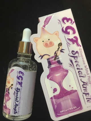엘리자베카 Elizavecca Witch Piggy Hell-pore EGF 스페셜 앰플 — 4점을 준 리뷰어가 2018년 4월 올린 사용 사진