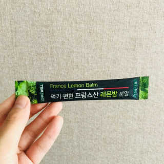로하스웰 프랑스산 레몬밤 분말 — 1.67점을 준 리뷰어가 2018년 5월 올린 사용 사진