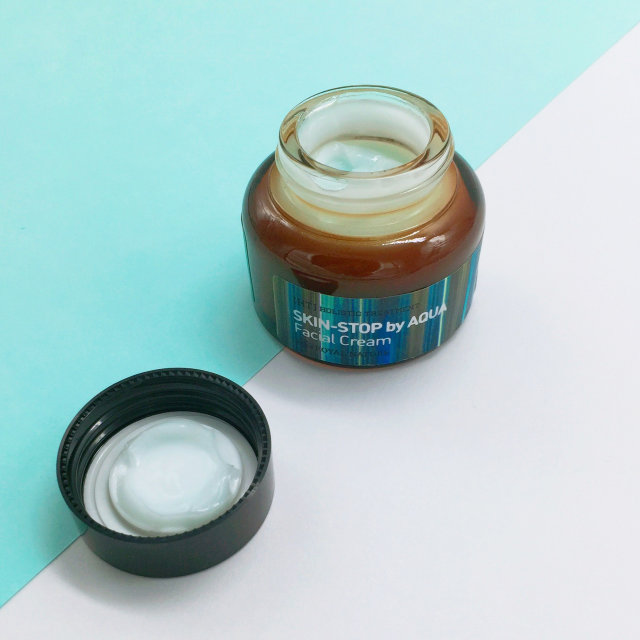Skin-Stop by Aqua Facial Cream 리뷰 사진
