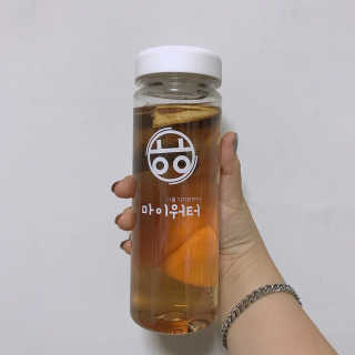 ㅎㅎ마이워터 과일워터팩+전용보틀_레몬파인애플 — 3.17점을 준 리뷰어가 2017년 11월 올린 사용 사진