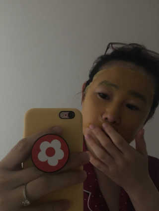 GoodDay Skincare GoodDay 강황 마스크 — 4.5점을 준 리뷰어가 2020년 2월 올린 사용 사진
