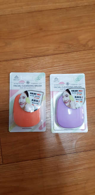 비비또 페이셜 클렌징 브러쉬 2P — 5점을 준 리뷰어가 2019년 6월 올린 사용 사진