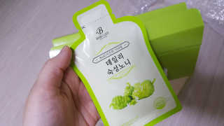 [바로푸드] 데일리 숙성노니원액 30ml x 28팩_1박스 — 4점을 준 리뷰어가 2019년 6월 올린 사용 사진