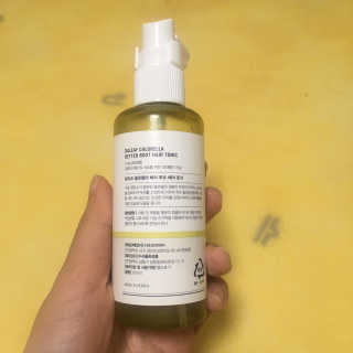 달리프 클로렐라 베러 루트 헤어토닉 100ml — 5점을 준 리뷰어가 2020년 1월 올린 사용 사진