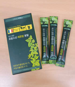 로하스웰 프랑스산 레몬밤 분말 — 4점을 준 리뷰어가 2018년 7월 올린 사용 사진
