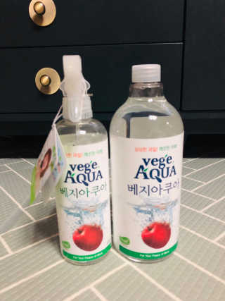 베지아쿠아 475ml + 리필 1000ml 1Set — 5점을 준 리뷰어가 2019년 8월 올린 사용 사진