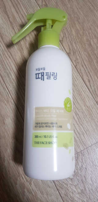 네이처컬렉션 더페이스샵 보들보들 때필링 — 5점을 준 리뷰어가 2020년 1월 올린 사용 사진