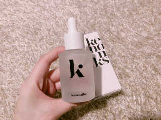 키노닉스 펀더멘탈 하이드레이팅 앰플 부스터 — 5점을 준 리뷰어가 2019년 3월 올린 사용 사진