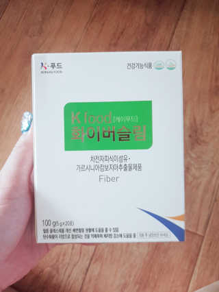 두루원 똥기사의 Kfood 화이버슬림 — 5점을 준 리뷰어가 2018년 7월 올린 사용 사진